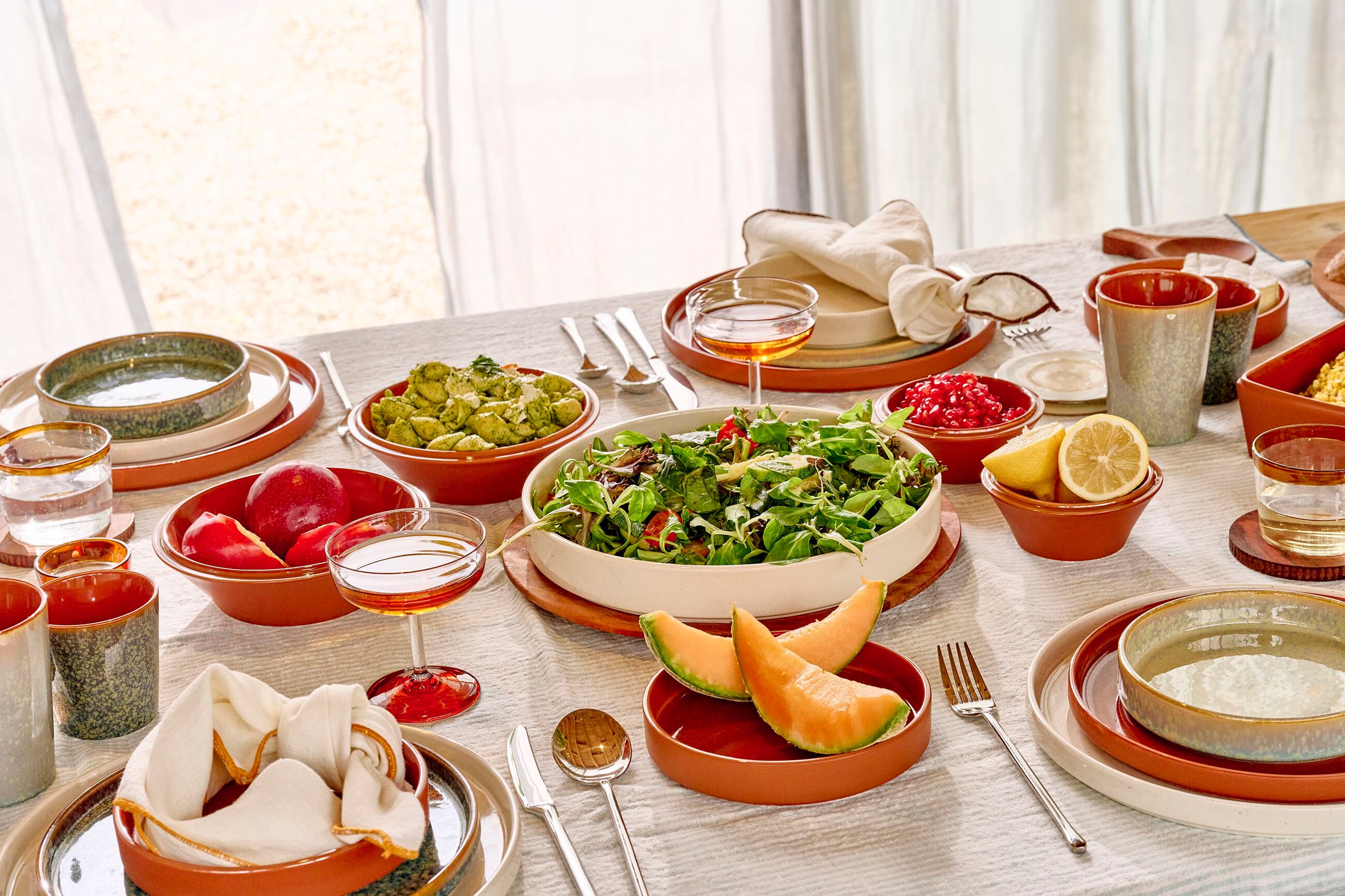 Фарфоровая тарелка с круглым дном POMAX Rasa ARCH-00102510 - Вид №28