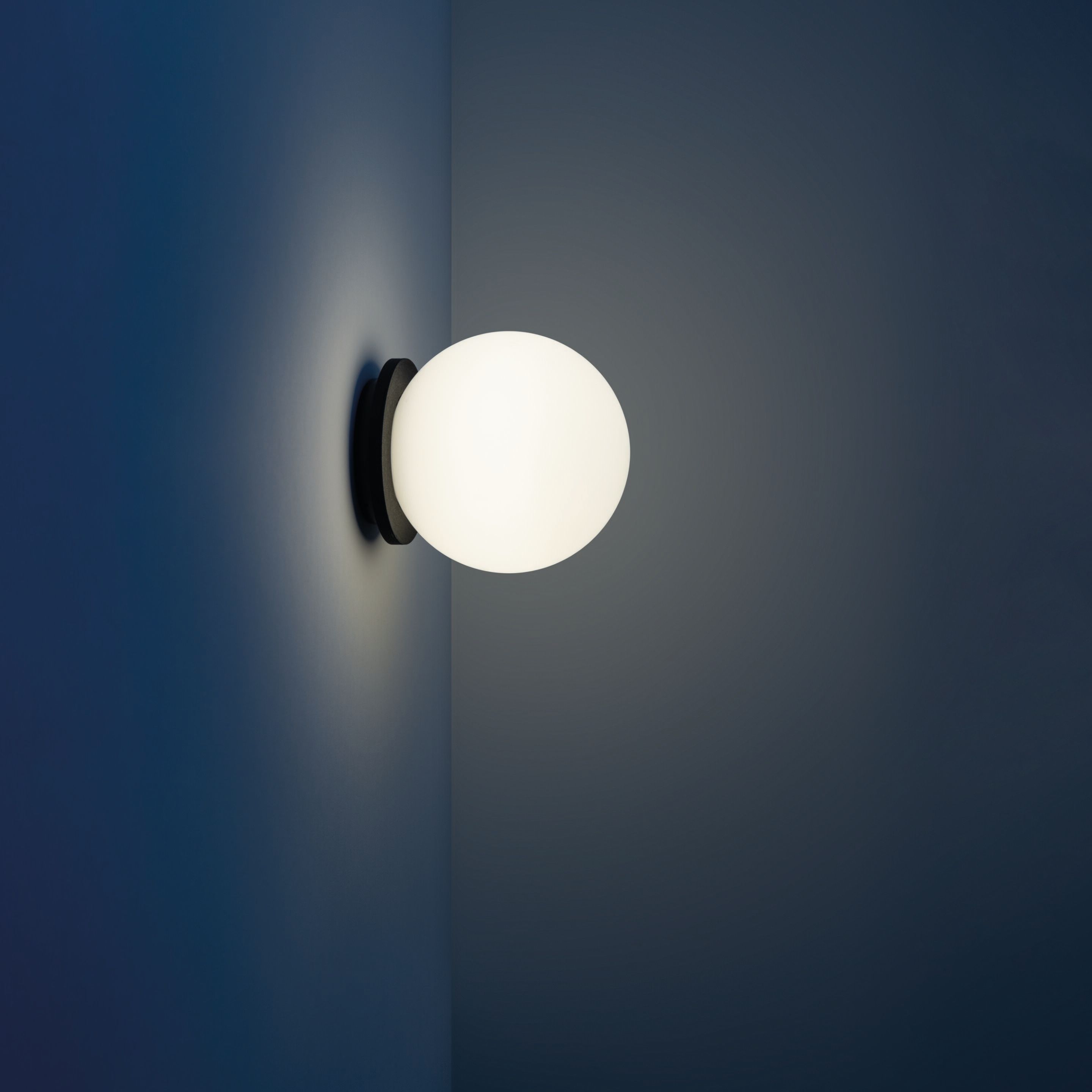 Светодиодный настенный светильник из опалового стекла DAVIDE GROPPI CALMA ARCH-00096905 - Вид №1