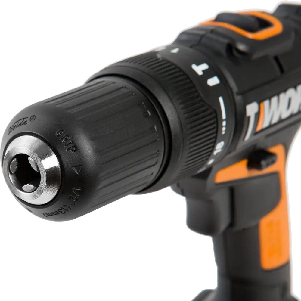 Дрель-шуруповерт аккумуляторная ударная Worx WX371.3, 20 В Li-ion 2x1.5 Ач STLM-2038624 - Вид №3