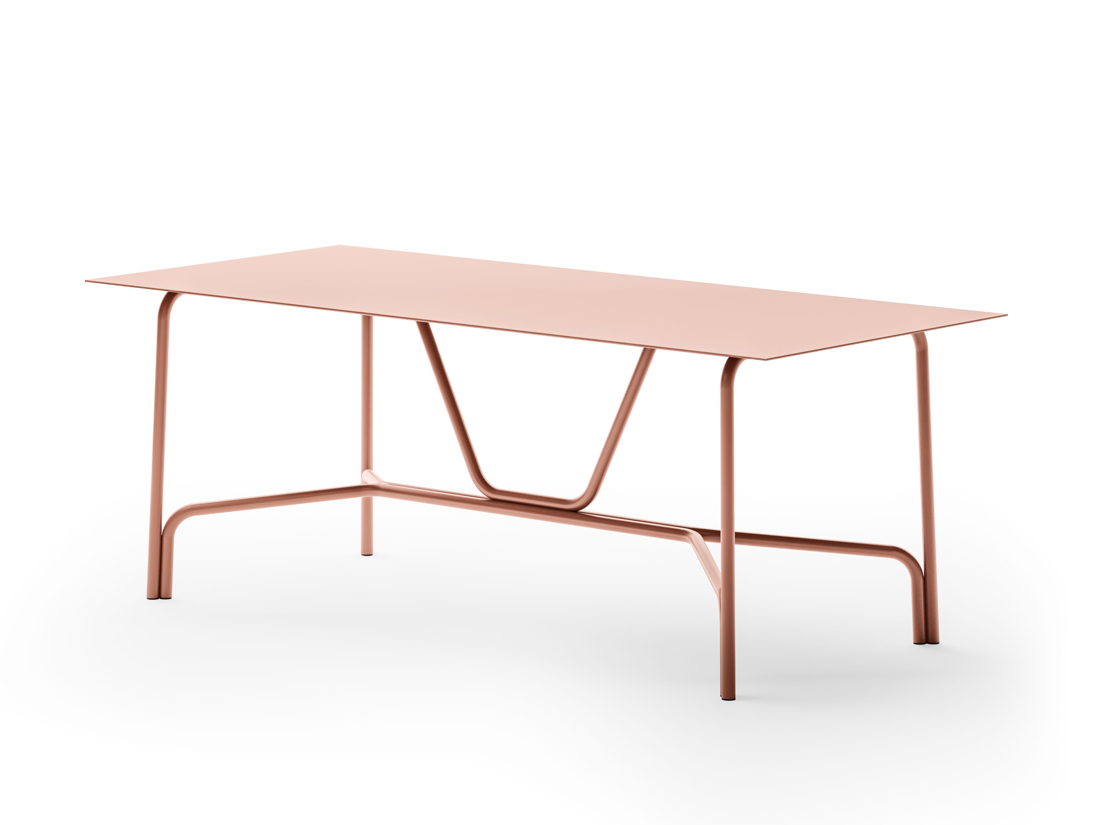 Алюминиевый прямоугольный садовый стол Unopiù Salò ARCH-00044861