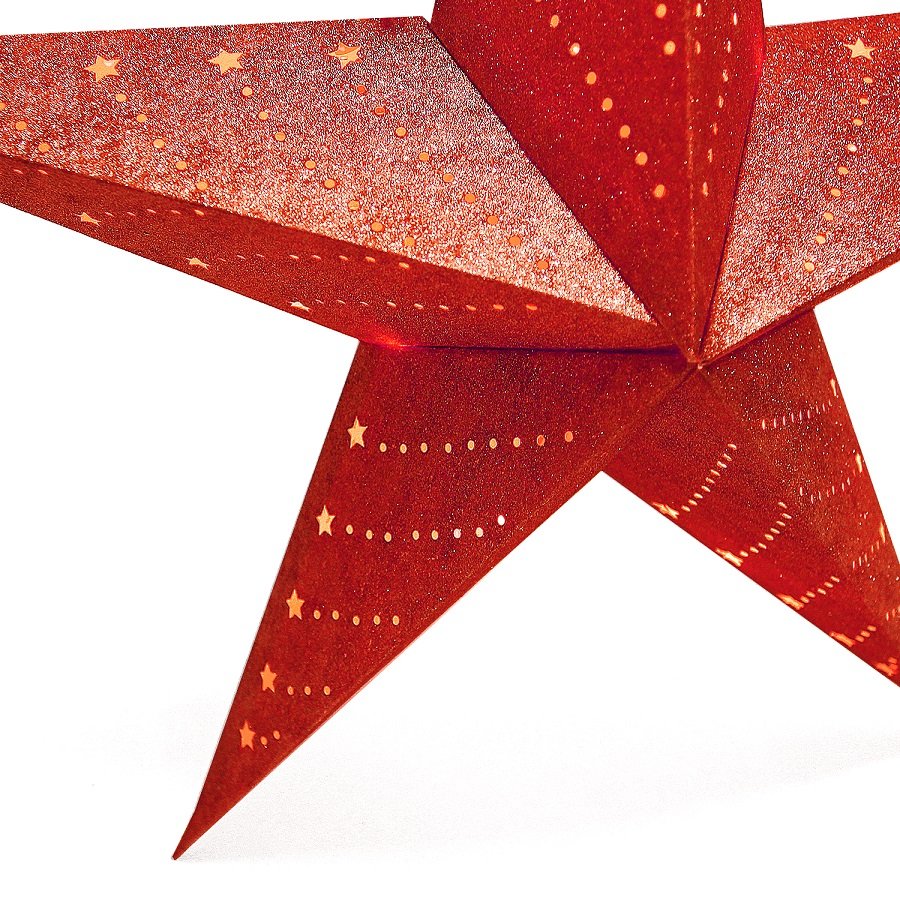Led-светильник подвесной 60 см "Звезда красная" Star ENJOYME  253057 Красный  - Вид №3