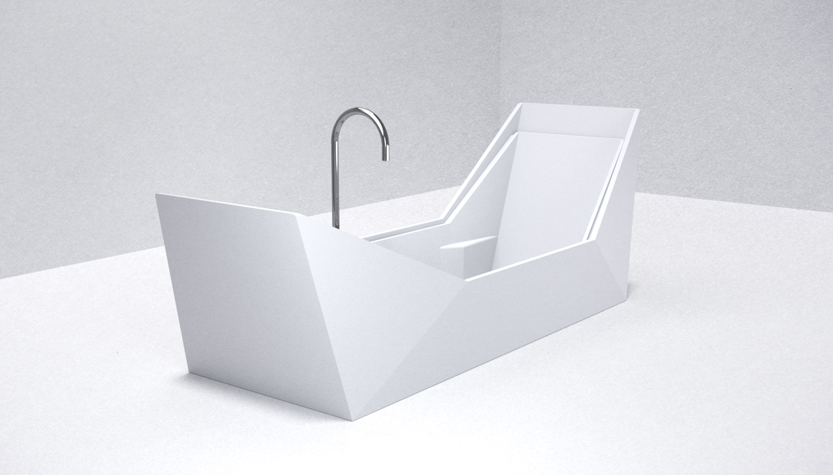 Ванна из искусственного мрамора  Sampan Apaiser 5725