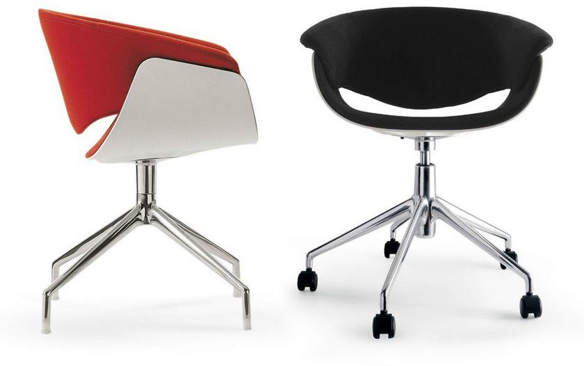 B&B Italia Project Вращающийся стул на козелке из ткани Sina sun-id-1417125 - Вид №1