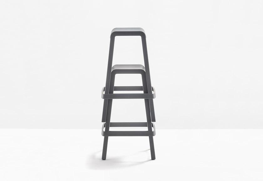 Pedrali Штабелируемый табурет из полипропилена Dome sun-id-1348689 - Вид №3