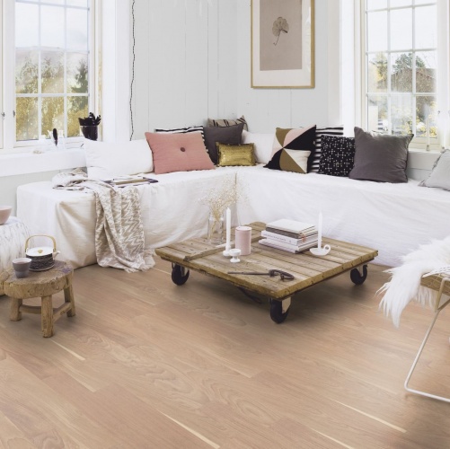 Инженерная доска Boen Maxi Белый Nature Live Natural Без Фаски Дуб Натур (Гладкая) 1000х100 мм EIL63MPD - Вид №7