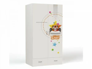 Шкаф ABC-KING 2х дверный Sport