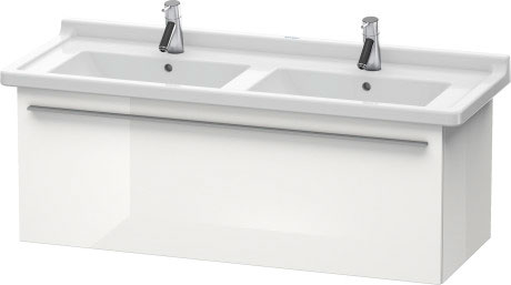 XL605901818 X-Large Тумбочка подвесная Белый матовый, декор Duravit - Вид №2