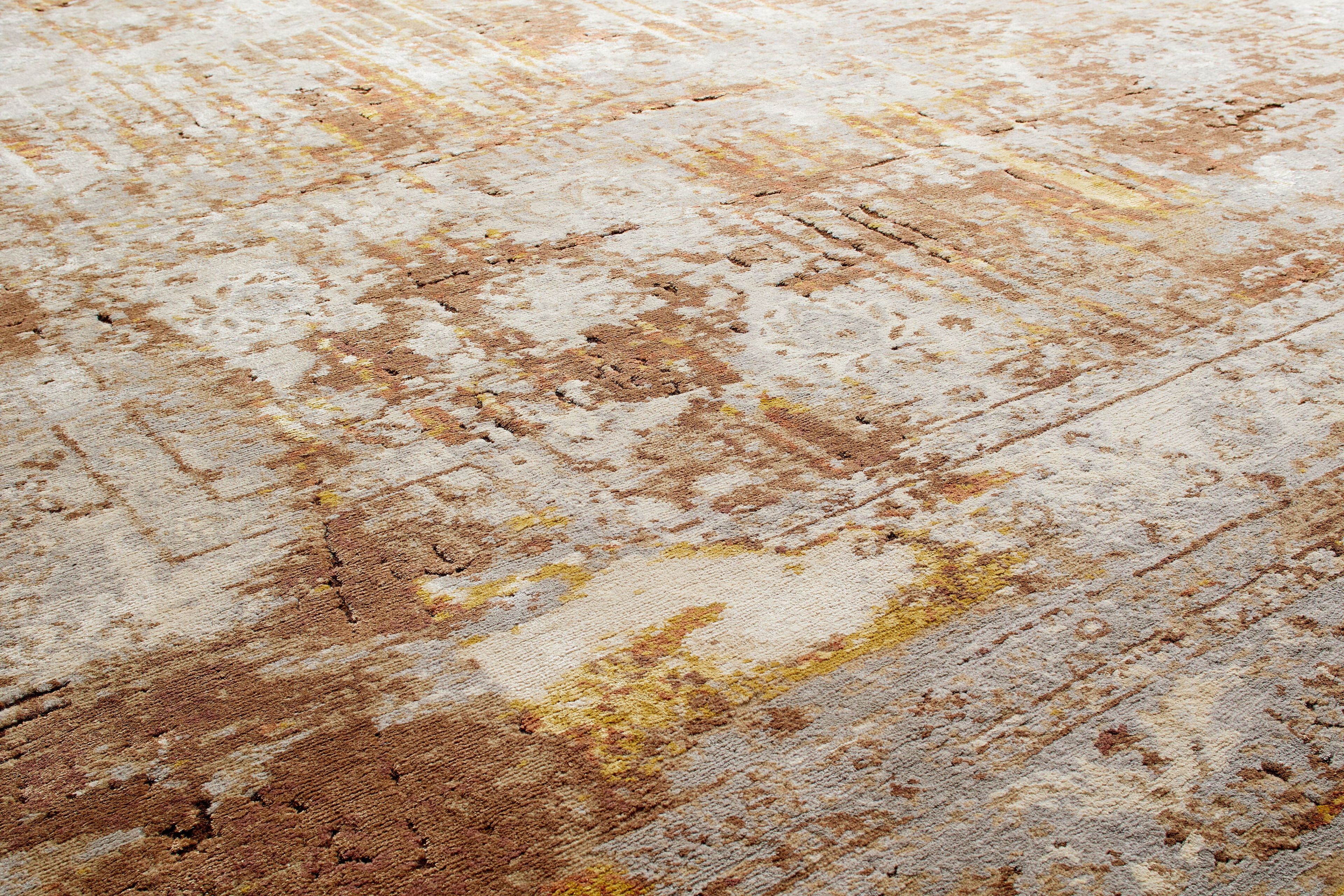 Прямоугольный ковер ручной работы из шерсти и шелка Vartian Modern Classic ARCH-00090765 - Вид №1