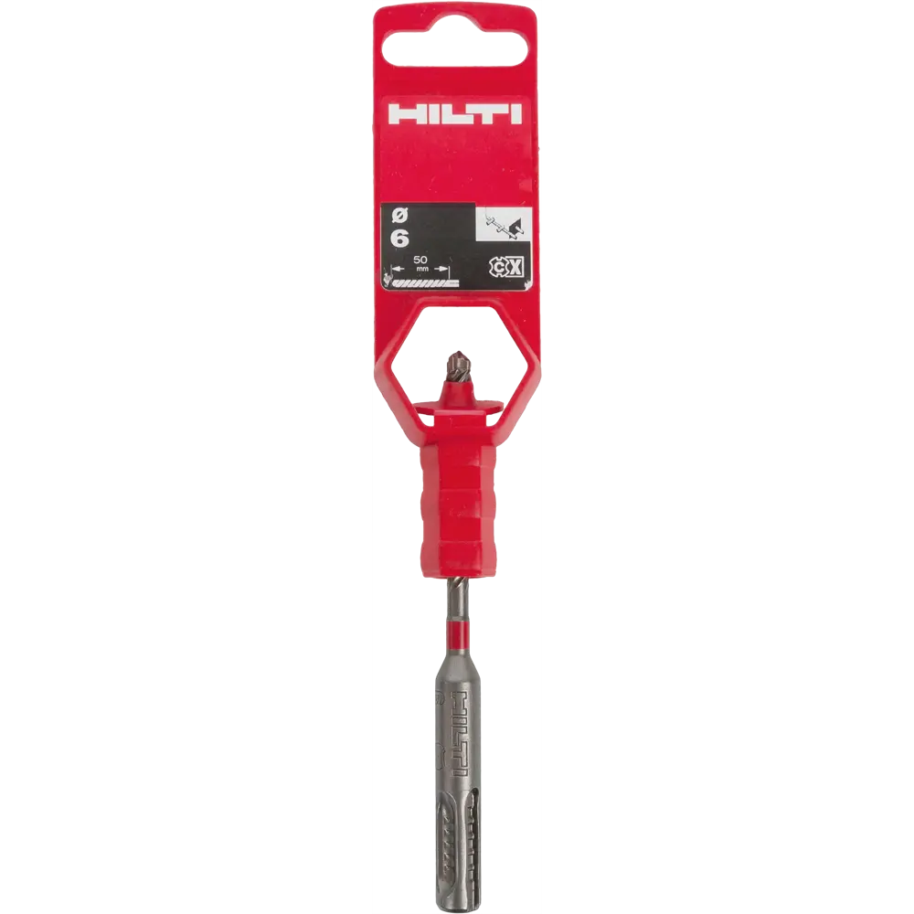 Бур по бетону и кирпичу SDS-plus Hilti TE-CX 6х120 мм STLM-2162686 - Вид №3