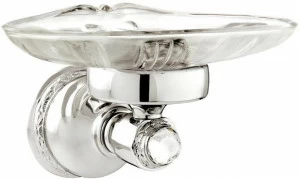 Bronces Mestre Мыльница из латуни с кристаллами swarovski® Austral