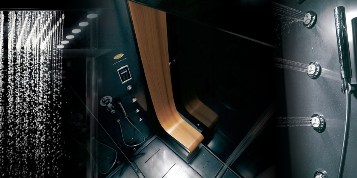 Душевая кабина с гидромассажем Omega 9547-10819 Sx Jacuzzi 954710819SX - Вид №2