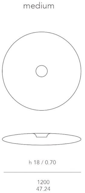 Eden Design Светодиодный подвесной светильник из полиэтилена с диммером °fool moon sun-id-1365988 - Вид №4