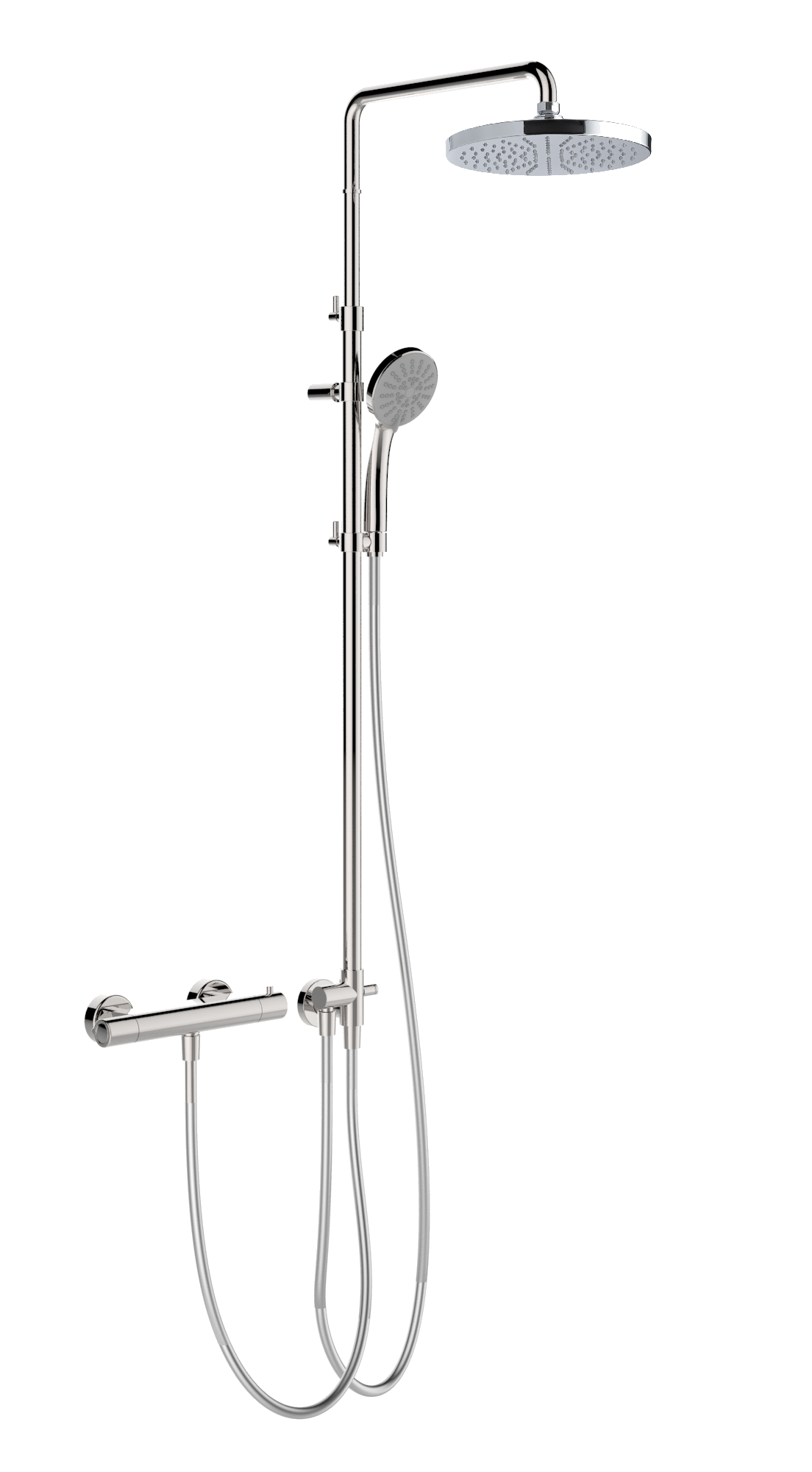 00-1837X-N-CRX CARIMALI Риголетто телескопическая, душевая лейка Stick 