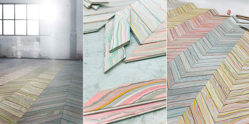 Паркетная доска Refraction # 2 Snedker Studio Marbelous Wood Refraction 2 REFRACTION2 - Вид №1