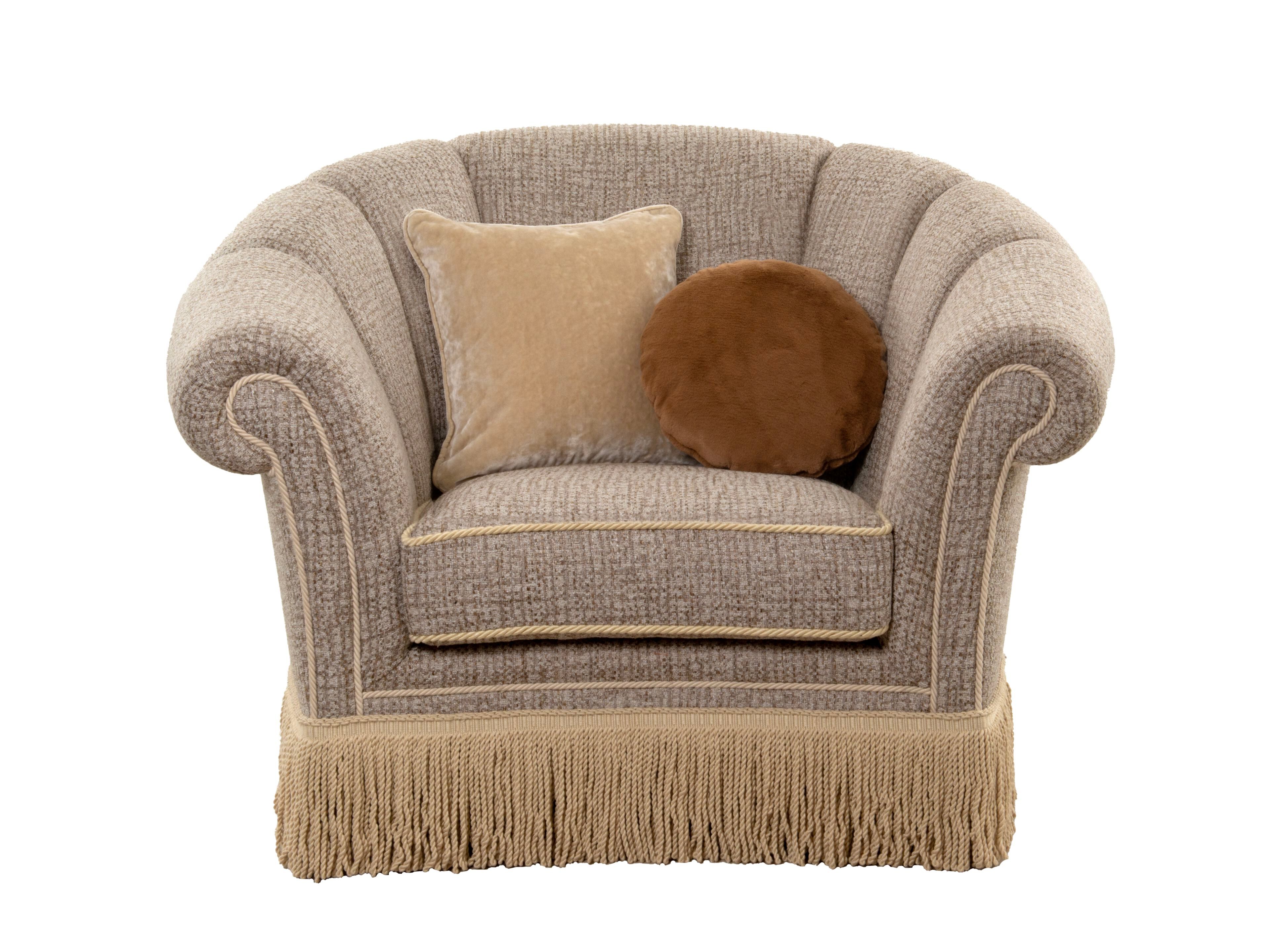 Тканевое кресло с подлокотниками Bellotti Ezio Essential Classic ARCH-00064652