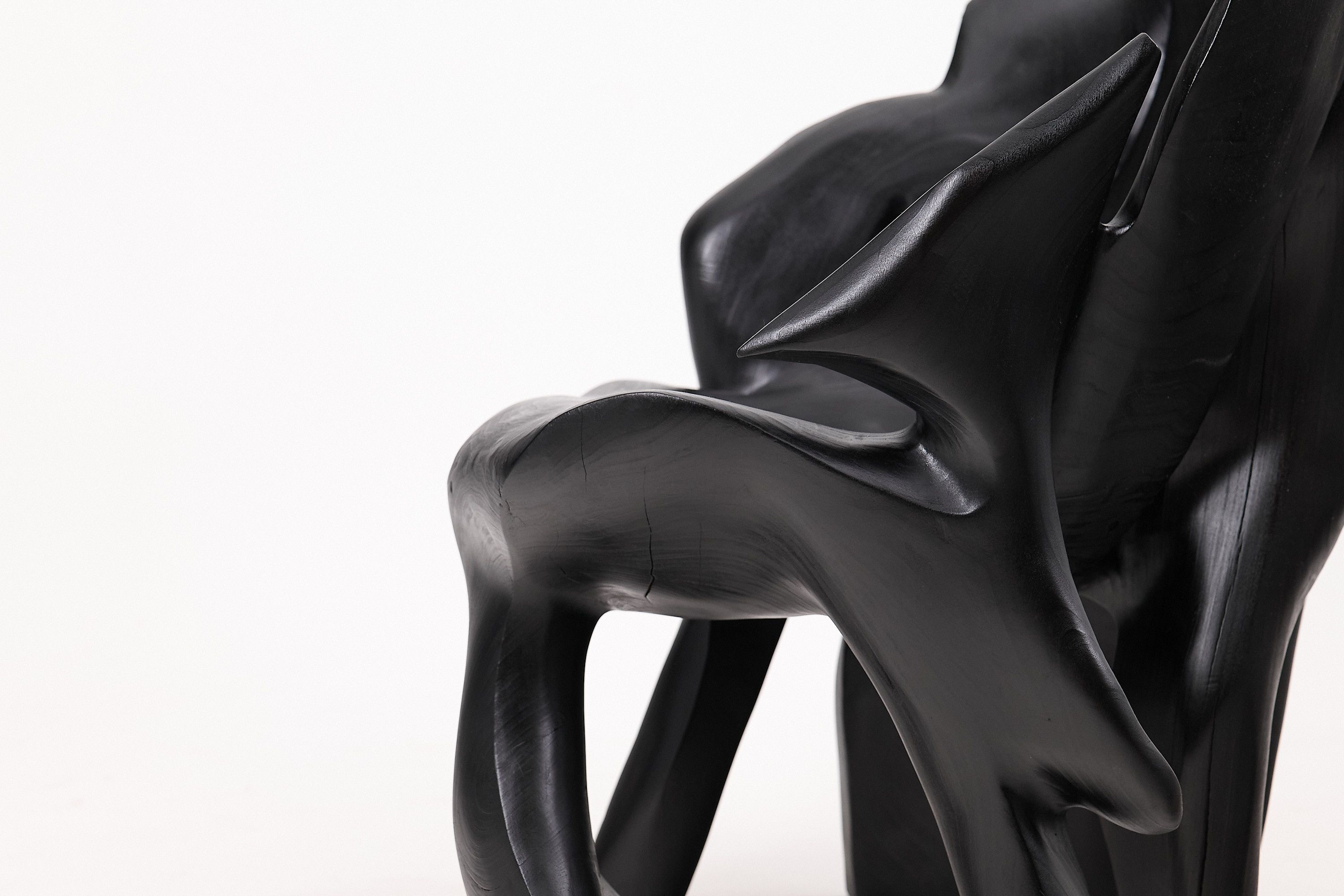 Дубовый стул Logniture SCULPTURAL ARMCHAIR ARCH-00026685 - Вид №5