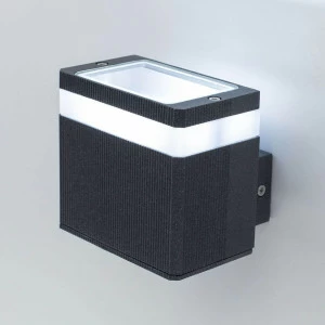 Уличный настенный светильник светодиодный 10х9х11 см серый Citilux CLU0005 CITILUX CLU0005 00-3895937 Серый