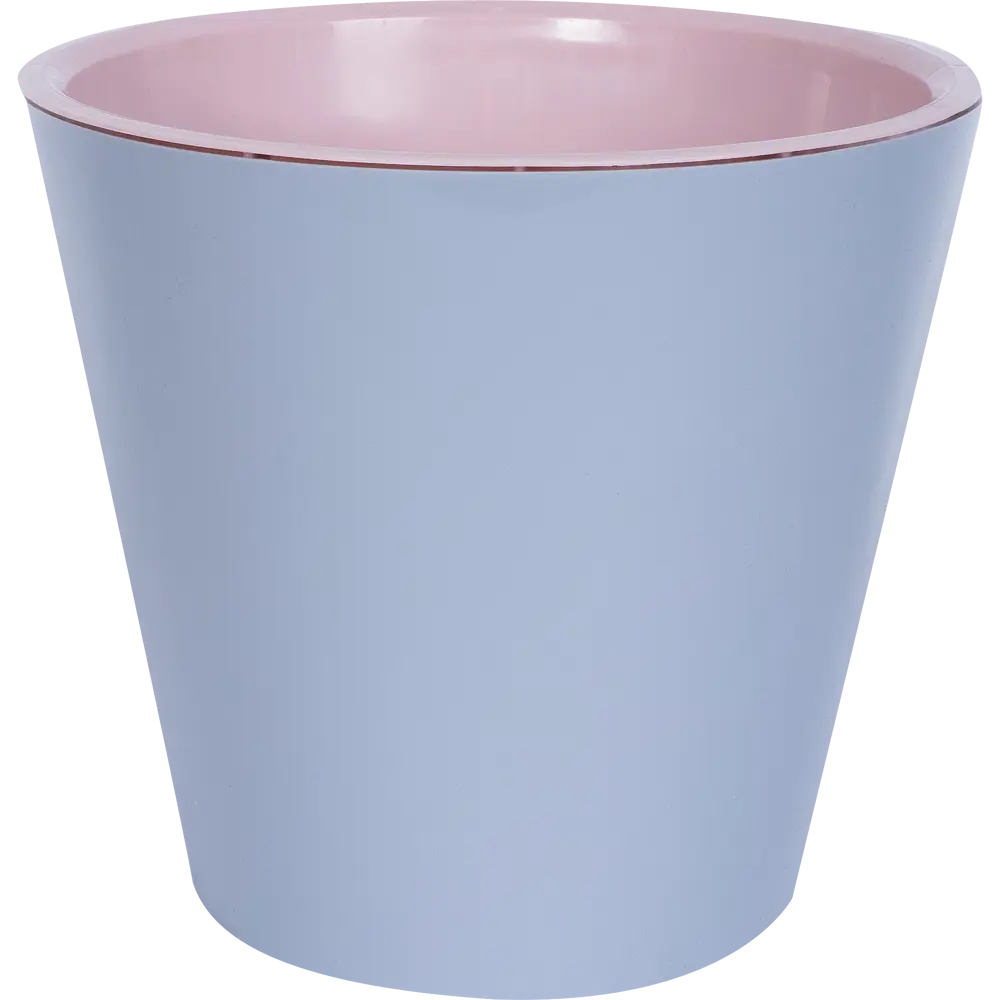 Горшок цветочный Ingreen Фиджи ø20 h18.3 см v4 л пластик пепельный STLM-2099925