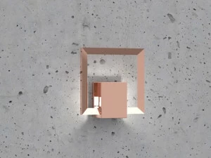 NEXO LUCE Светодиодный настенный светильник из стали и стекла Oxen wall/ceiling lamp 7127c0