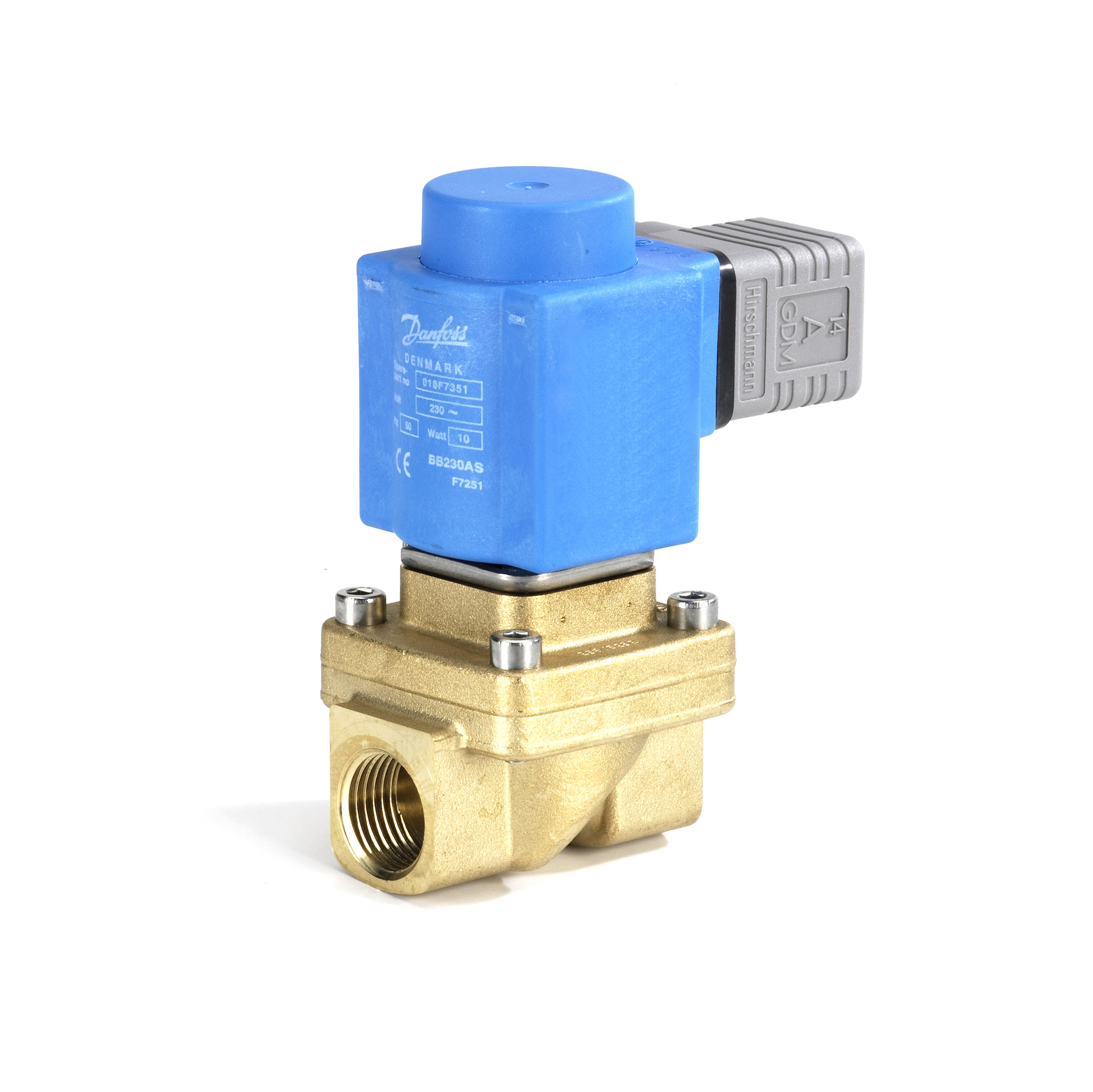 Danfoss EV250B — двухходовые электромагнитные клапаны с принудительным подъемом Клапан электромагнитный EV250B 032U5350  - Вид №18