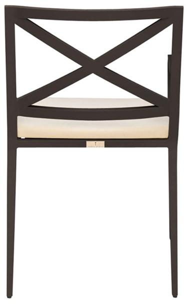 JANUS et Cie Стул из алюминия с порошковым покрытием и подлокотниками Azimuth sun-id-1361061 - Вид №3