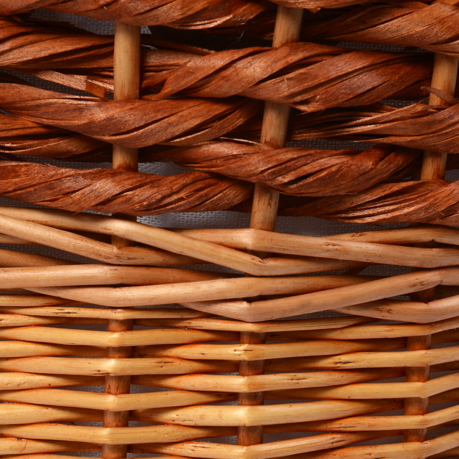 WB-410-L Main Плетеная корзина для белья с крышкой WasserKRAFT  - Вид №2