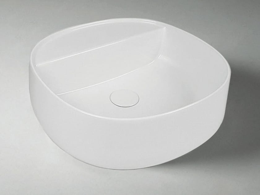 Керамическая квадратная столешница BLEU PROVENCE умывальники ARCH-00083464