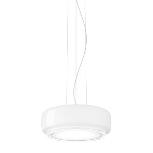 Подвесной светильник из дутого стекла