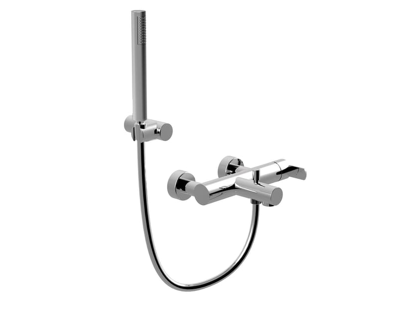 Однорычажный настенный смеситель для ванны с ручным душем Rubinetteria Giulini Surf Deluxe ARCH-00072331