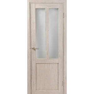 Дверь межкомнатная остеклённая Кантри 90x200 см, ПВХ, цвет дуб эссо, с фурнитурой