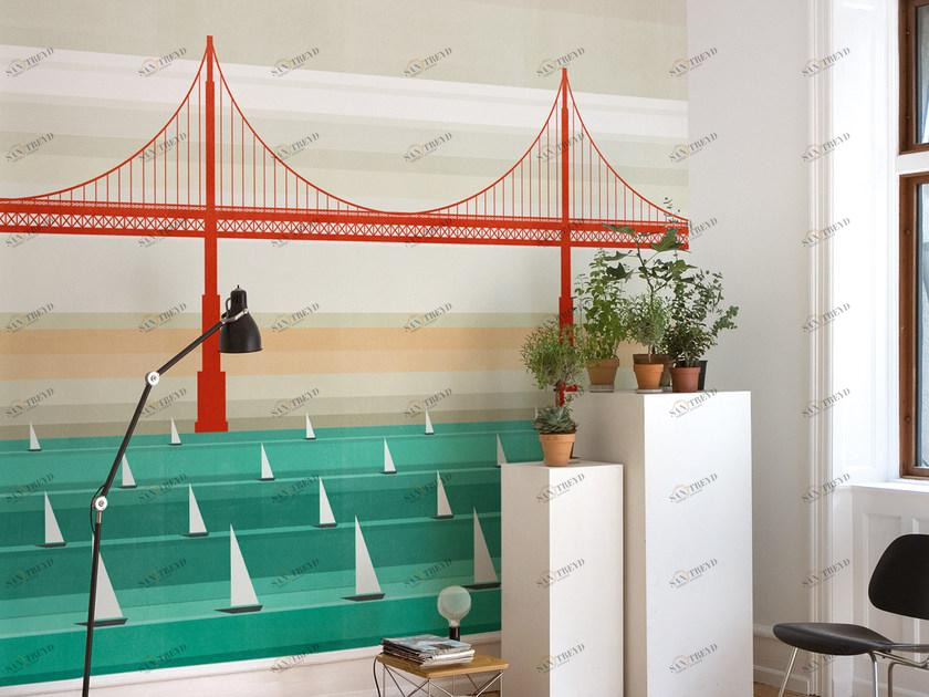 Wall&decò С пейзажами Contemporary wallpaper 2013 Ttub1301