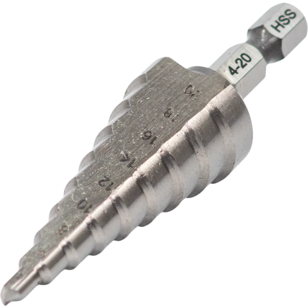 Ступенчатое сверло по металлу VIRA 4-20×75 мм 89377065 STLM-1567538