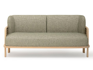 2-местный линейный диван из ясеня