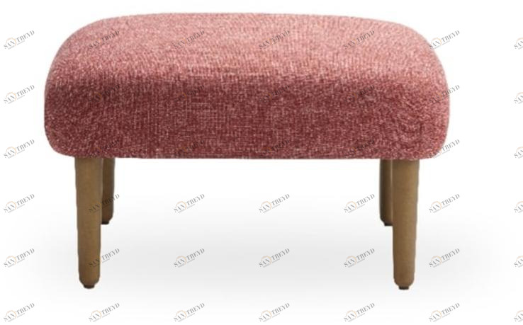 ROSSIN Подставка для ног из акриловой ткани Kamal wood sun-id-1489064