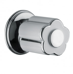 11525/5 БЕЛЫЙ-12525/5 ЧЕРНЫЙ Встроенный переключатель на 3 выхода (2 входа - 3 выхода). Bongio Fleur Blanc&Noir