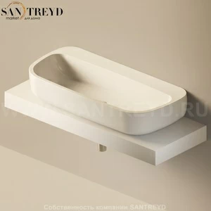 Flaminia FORTY6 Столешница от 120 до 250 см белая F6MN100.9016