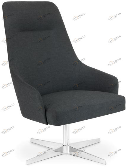 Crassevig Мягкое поворотное кресло с высокой спинкой Axel sun-id-1384579