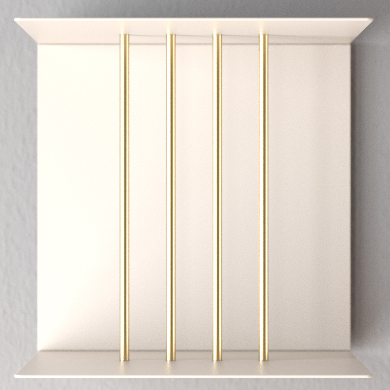 Полка с разделителем Teaser, желтая UMAGE 5009 - Вид №4