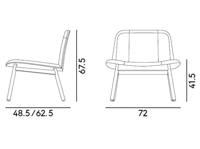 Мягкое кресло из бука Billiani хиппи ARCH-00096661 - Вид №3