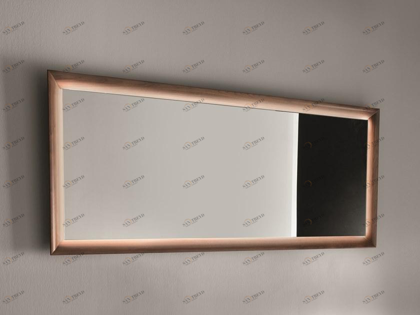 FALPER Зеркало в деревянной раме со встроенной подсветкой sun-id-1433836