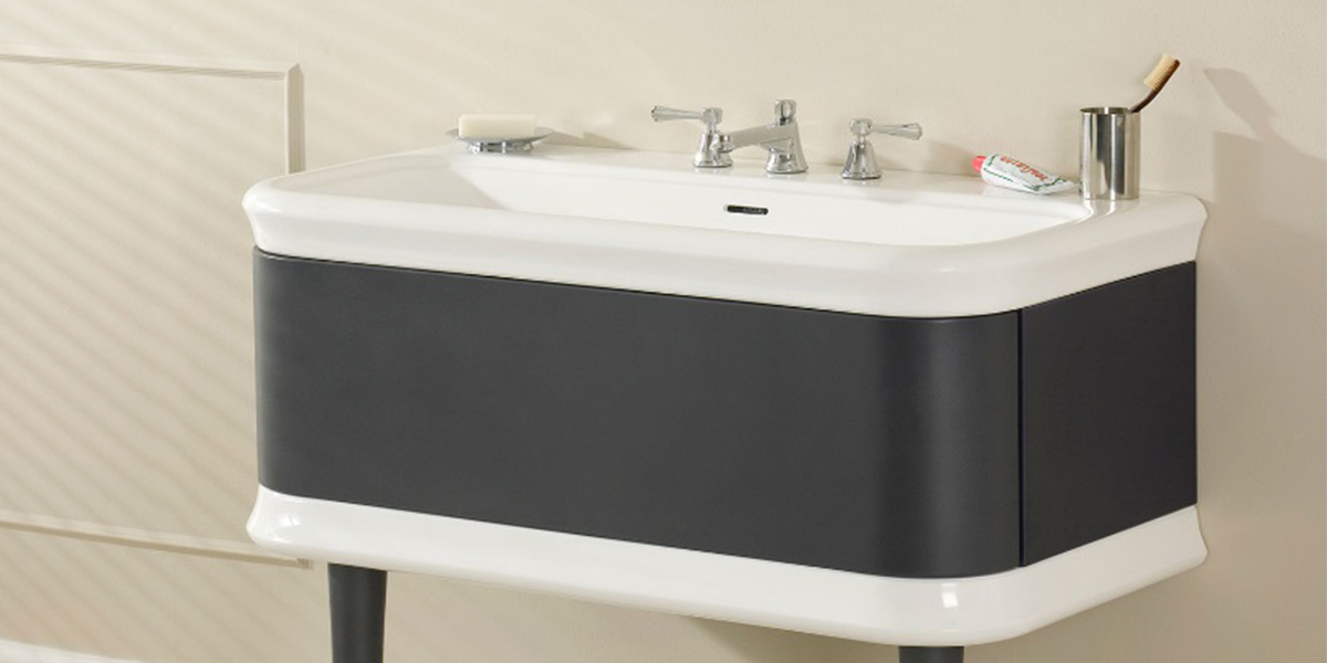 Смеситель настольный Florin 9 FLO-09-PC Victoria + Albert FLO09PC - Вид №1