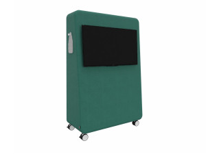 Делитель комнаты офиса / мультимедийный Тотем из алюминия с порошковым покрытием