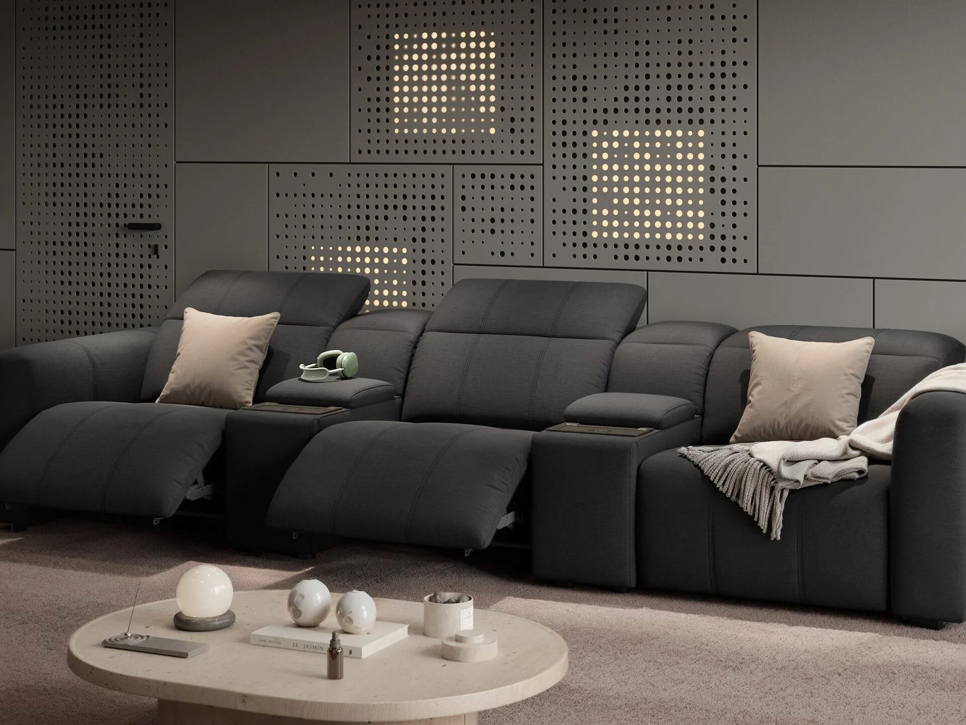 3-местный тканевый диван Sofanella Florida Kino ARCH-00073226 - Вид №2