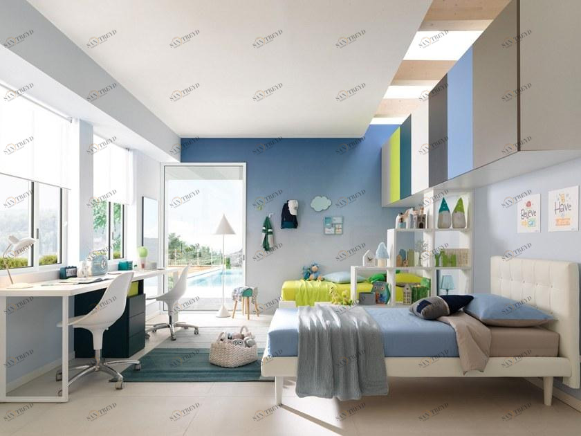 Moretti Compact Модульная спальня-мостик из ясеня sun-id-1455500