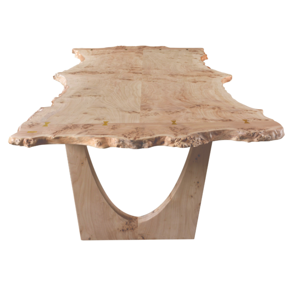 HT360 Стол Waney Edge из капа Mappa ijlbrown  - Вид №2