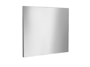 Квадратное зеркало со встроенным освещением для ванной комнаты