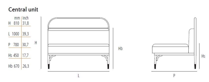 Модульный диван Wiener GTV Design ARCH-00117455 - Вид №14