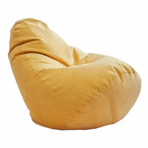 Кресло-мешок "Дели" желтое Velvet Lux 30 МАСТЕРСКАЯ КРЕСЛО  335285 Желтый