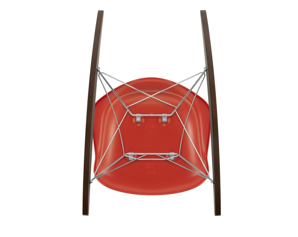 Мягкое тканевое кресло-качалка с подлокотниками VITRA Eames Plastic Chair ARCH-00023828 - Вид №38