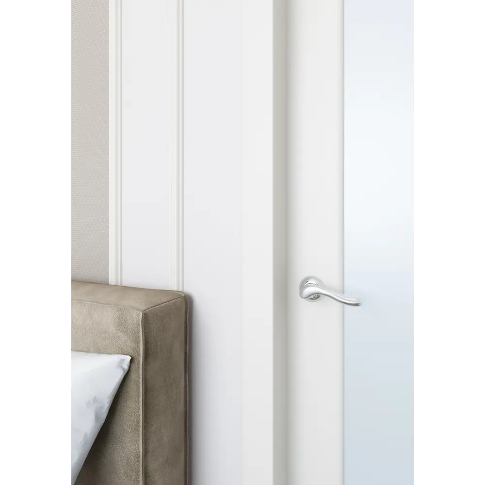 Дверные ручки Proffero LD-17 без запирания цвет матовый хром STLM-2180572 - Вид №6